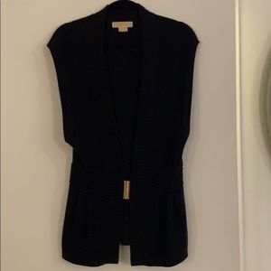Michael Kors Black Knit Vest